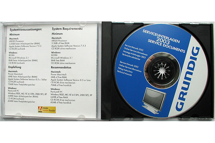 Grundig Service Manuals CD
