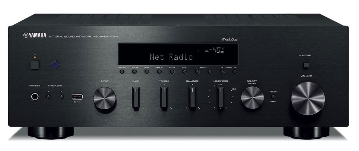 Yamaha R-N602 černý Yamaha R-N602 černý